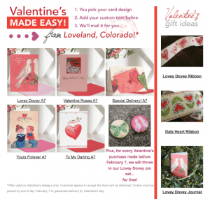Valentine's Day Ribbons, Cards, Journals