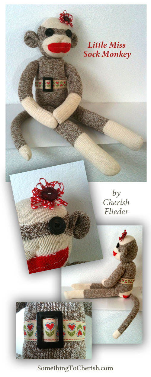 Little Miss Sock Monkey - Something to Cherish - Cherish Flieder